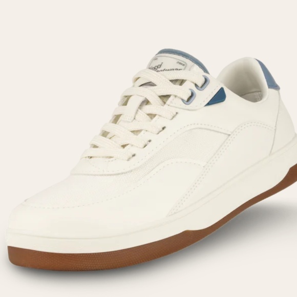 Vessi CourtSide Classic Size 9 Off-White-Blue